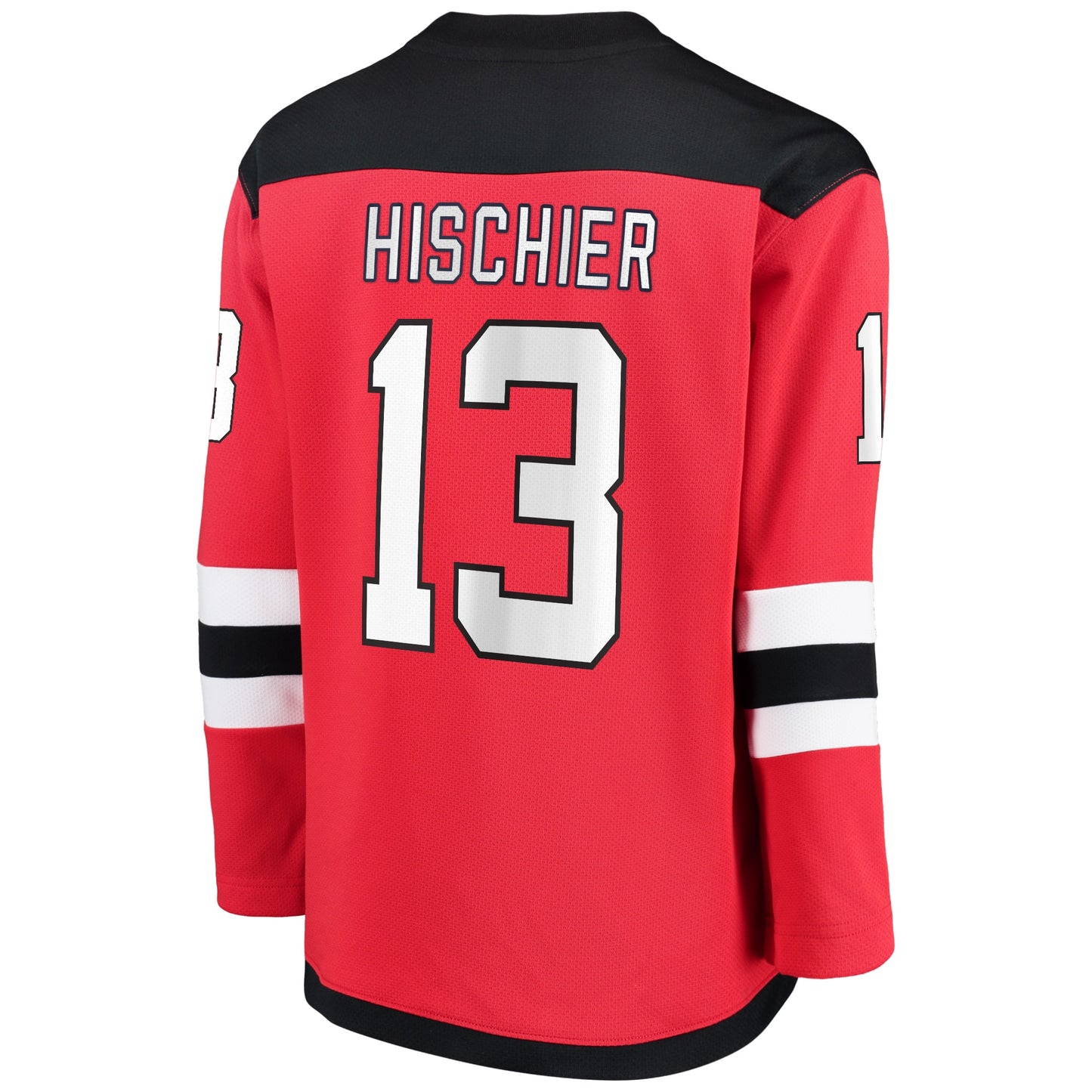 Nico Hischier New Jersey Devils Fanatics Branded Youth Replica Player Jersey - Red
