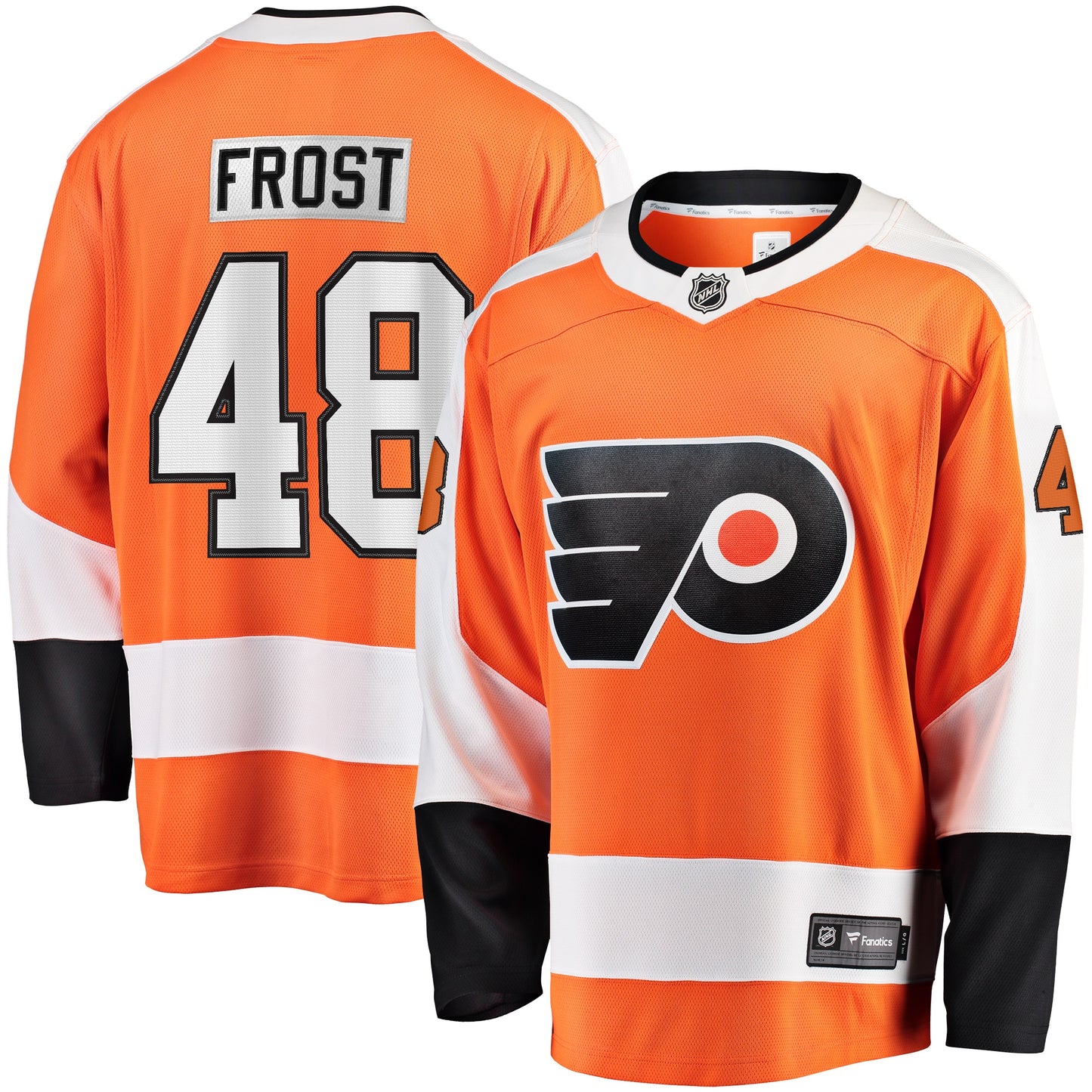 Morgan Frost Philadelphia Flyers Fanatics Branded Breakaway Player Jersey - Orange