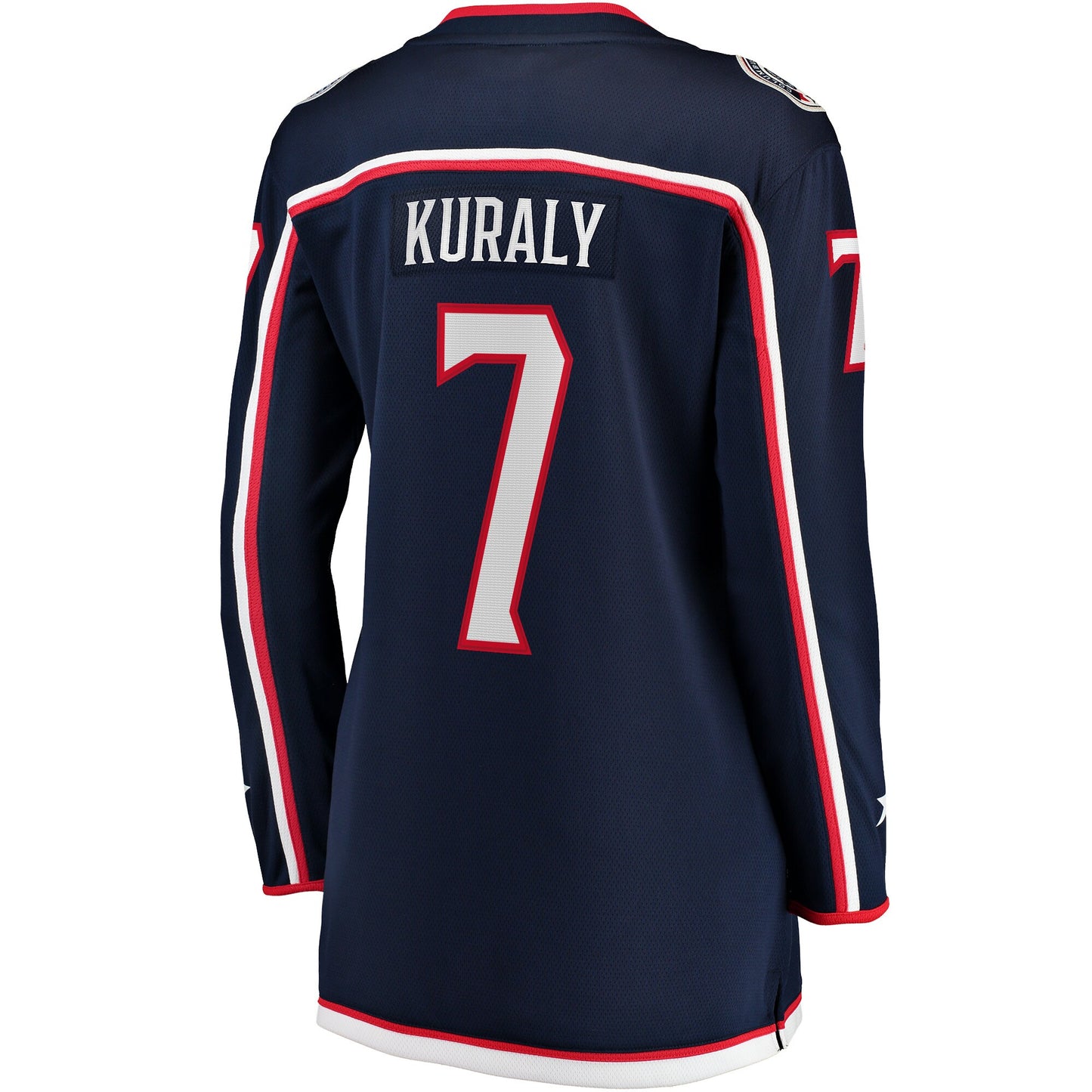 Sean Kuraly Columbus Blue Jackets Fanatics Branded Women's Home Breakaway Player Jersey - Navy