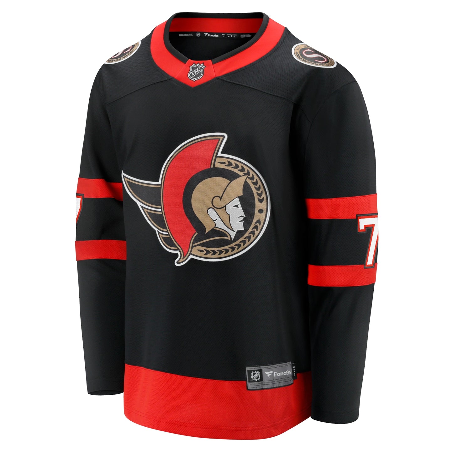 Brady Tkachuk Ottawa Senators Fanatics Branded 2020/21 Home Premier Breakaway Player Jersey - Black