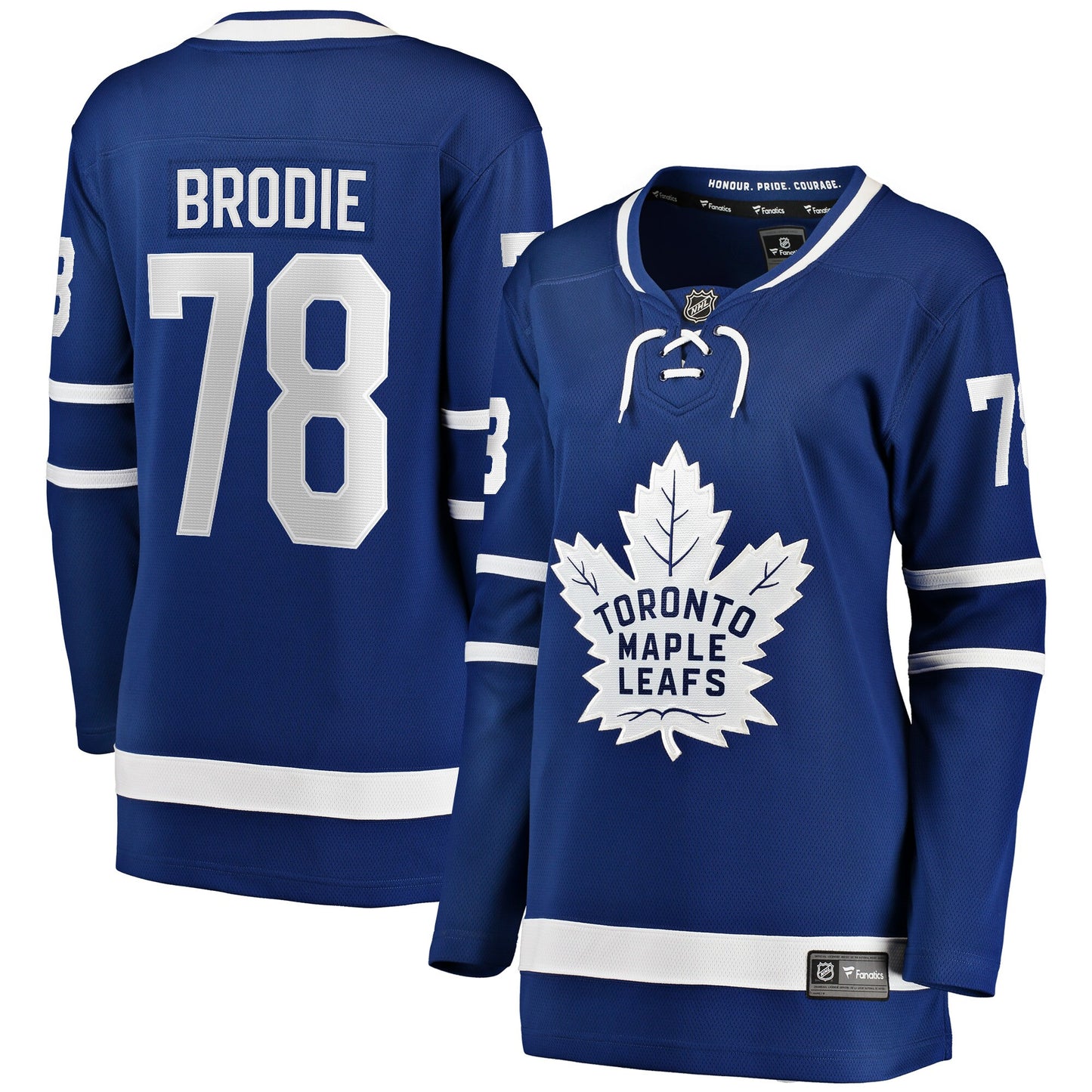 TJ Brodie Toronto Maple Leafs Fanatics Branded Women's Breakaway Player Jersey - Blue