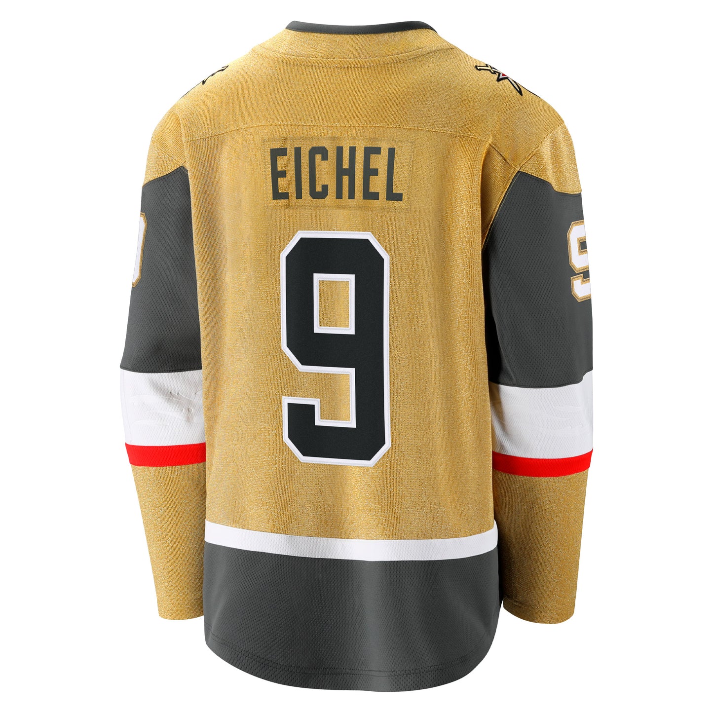Jack Eichel Vegas Golden Knights Fanatics Branded Alternate Premier Breakaway Player Jersey - Gold