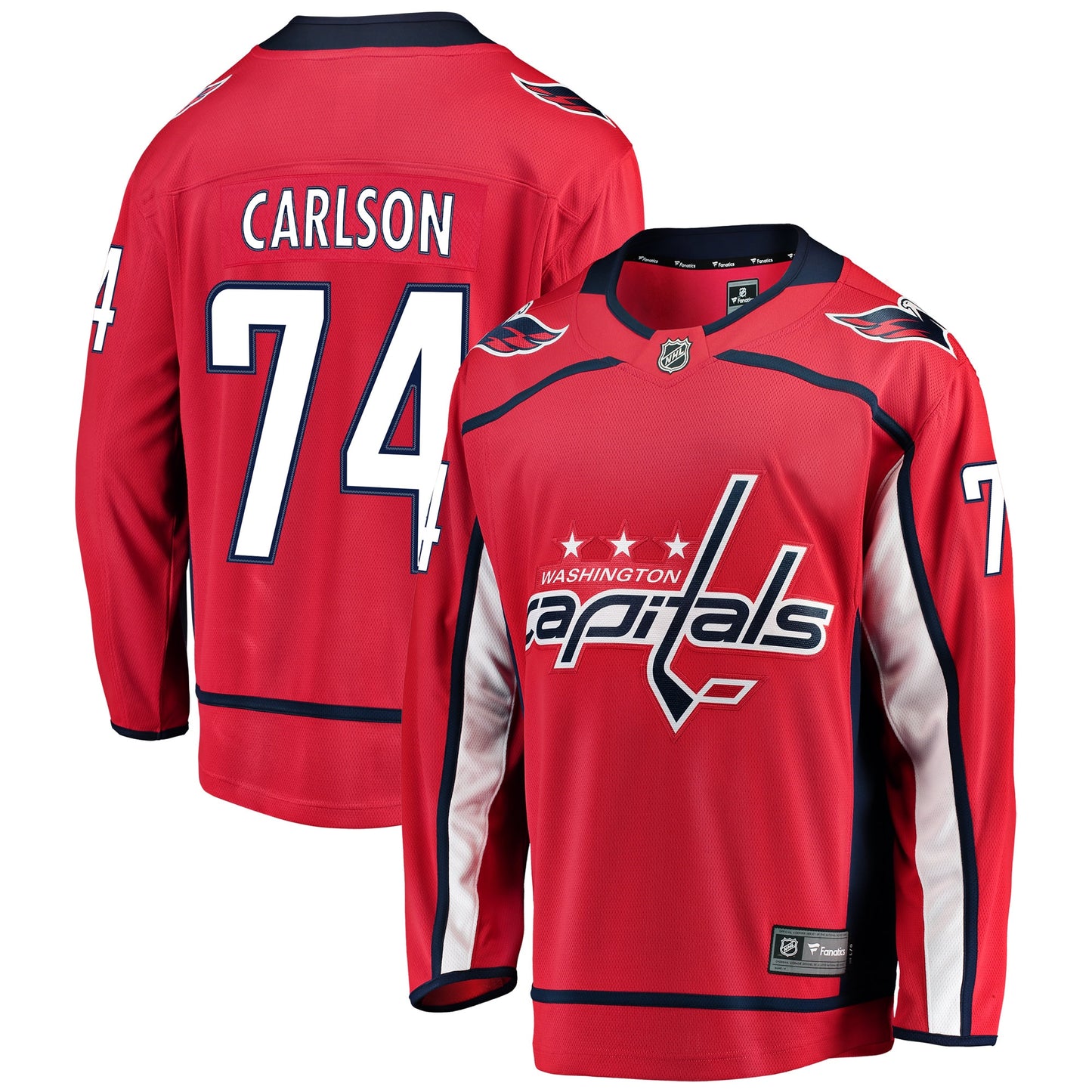 John Carlson Washington Capitals Fanatics Branded Home Breakaway Player Jersey - Red