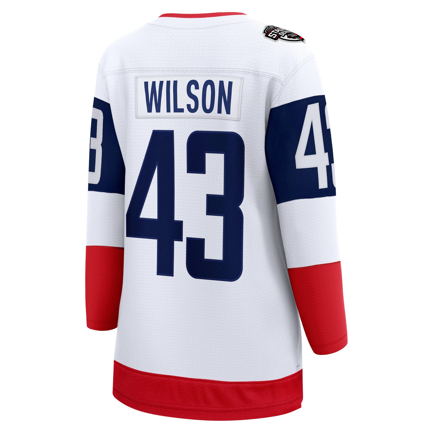 Tom Wilson Washington Capitals Fanatics Branded Women's 2023 NHL Stadium Series Breakaway Player Jersey - White