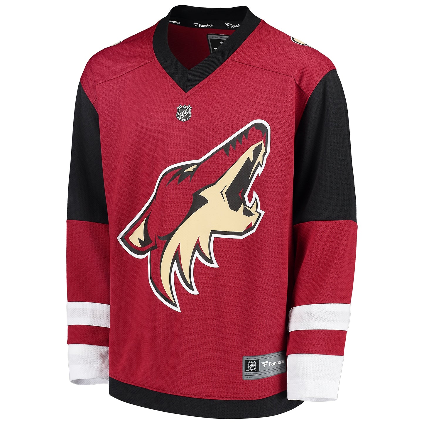 Arizona Coyotes Fanatics Branded Youth Home Replica Blank Jersey - Red