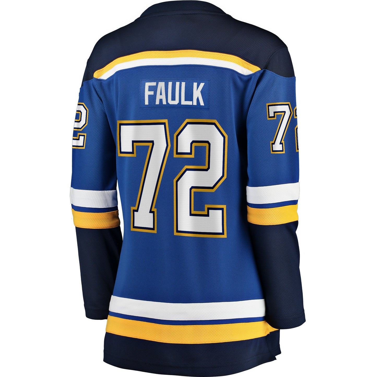 Justin Faulk St. Louis Blues Fanatics Branded Women's Home Breakaway Player Jersey - Blue