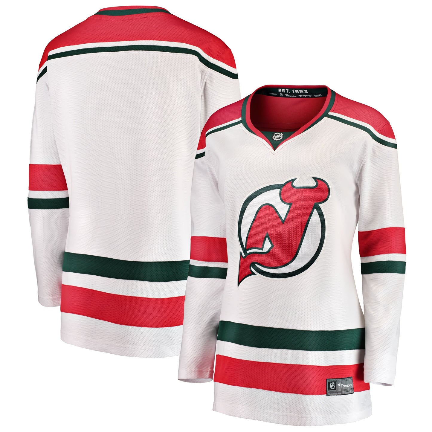 New Jersey Devils Fanatics Branded Women's Alternate Breakaway Jersey - White
