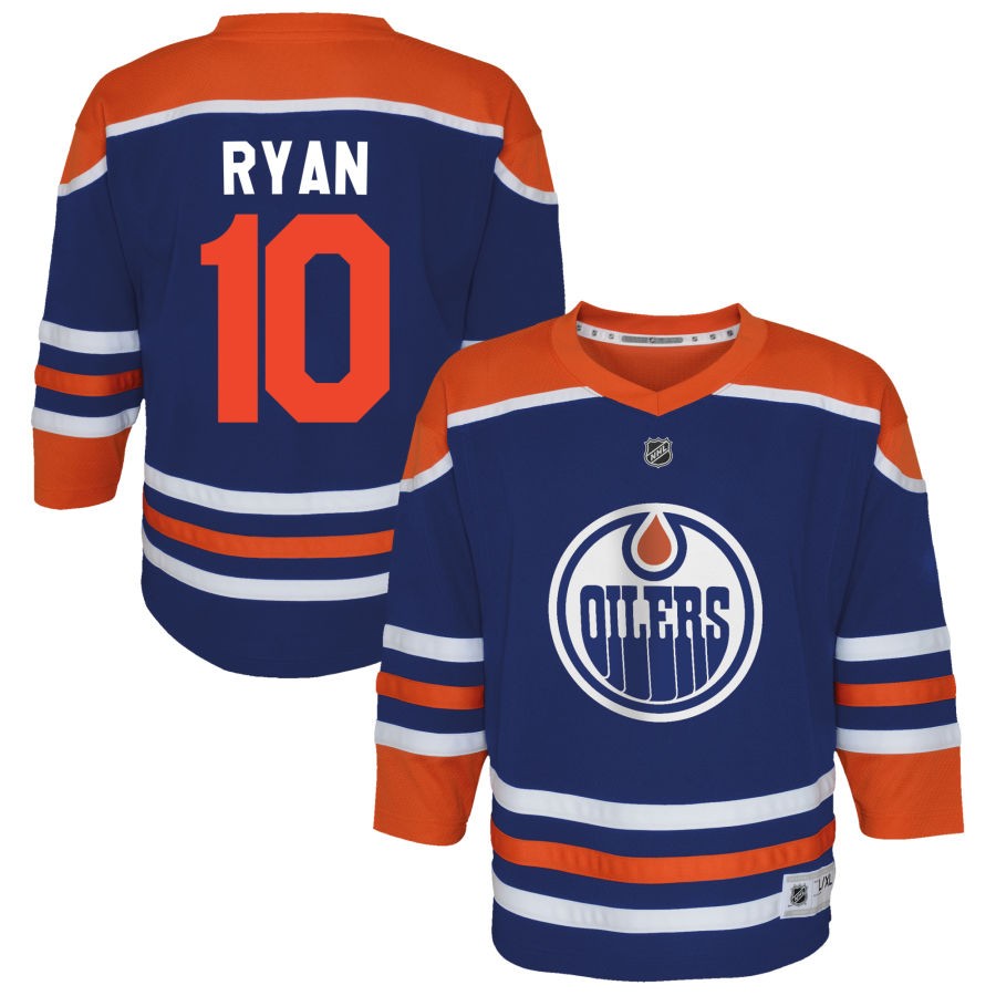 Derek Ryan Edmonton Oilers Youth Home Replica Jersey - Royal