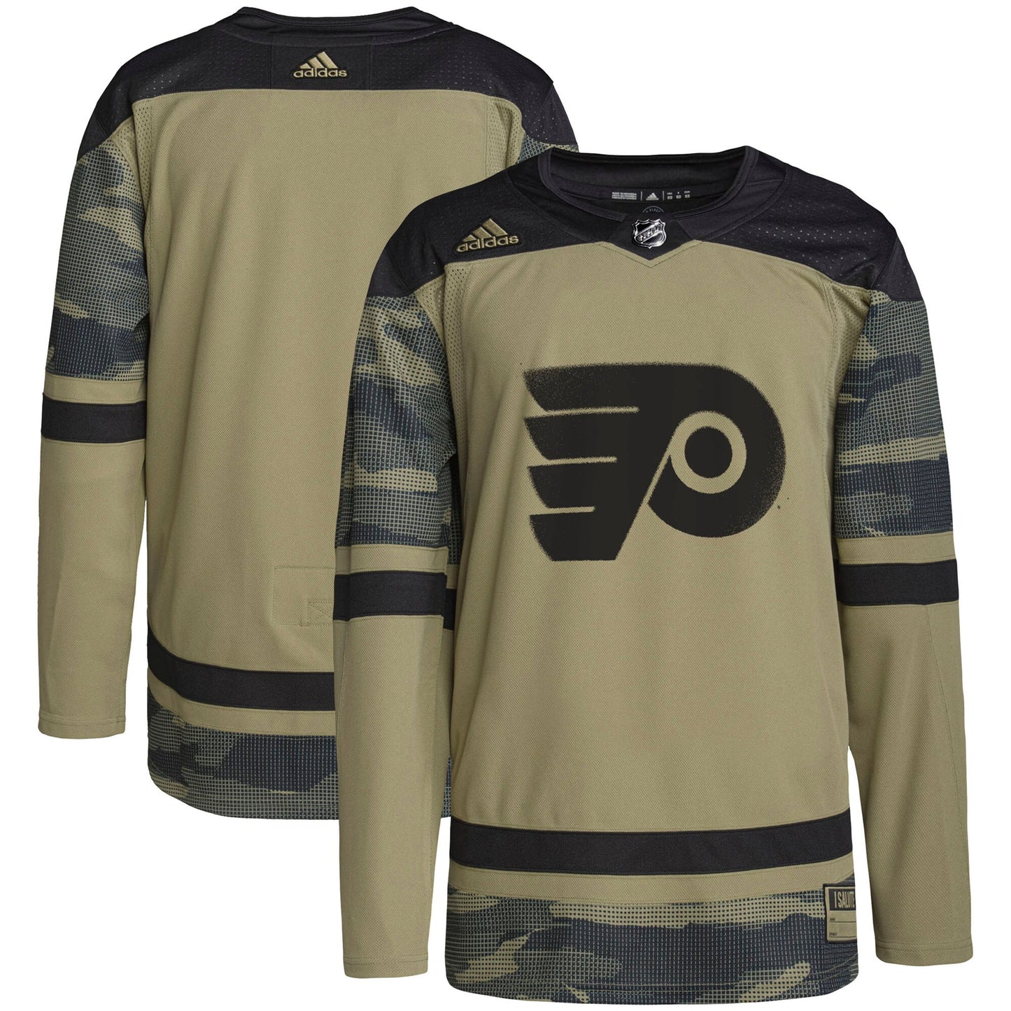 Philadelphia Flyers adidas Military Appreciation Team Authentic Practice Jersey - Camo