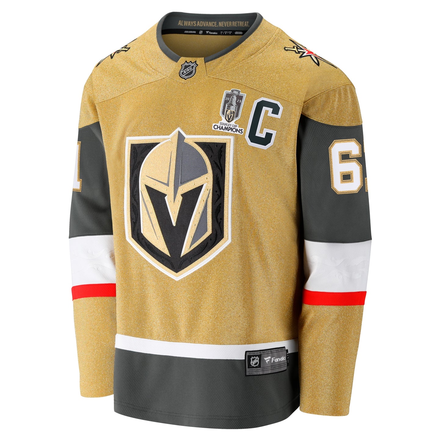 Mark Stone Vegas Golden Knights Fanatics Branded 2023 Stanley Cup Champions Home Breakaway Player Jersey - Gold