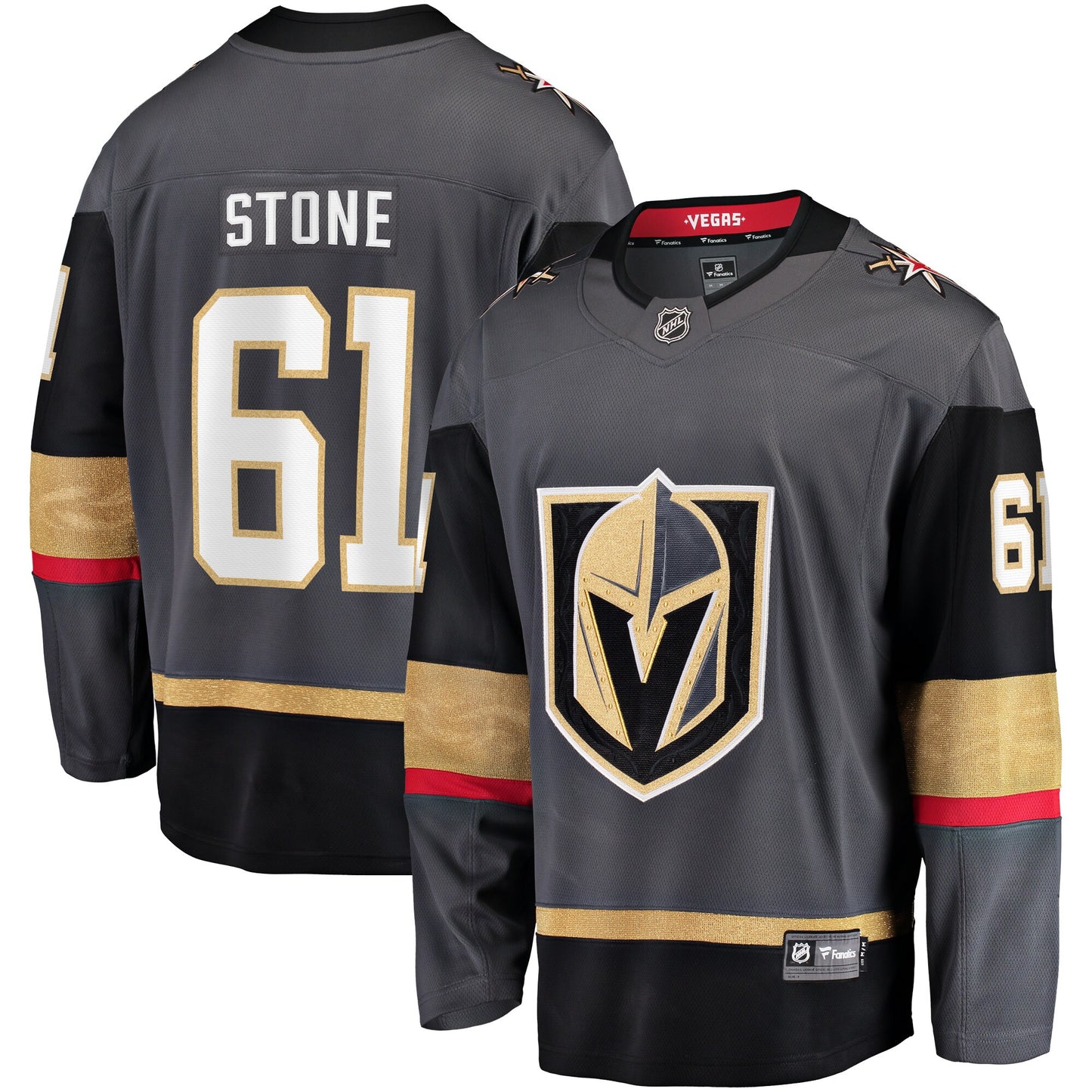Mark Stone Vegas Golden Knights Fanatics Branded Alternate Premier Breakaway Player Jersey - Gray