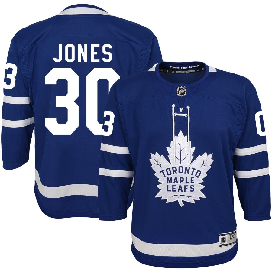 Martin Jones Toronto Maple Leafs Youth Home Premier Jersey - Blue
